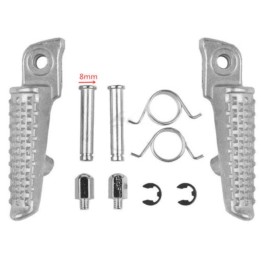 BIKETEC PARTS zestaw podnóżków (podnóżki) kierowcy kompletny z mocowaniami honda cbr 600RR '03-06, cbr 1000 rr '04-14, cbr 1000…