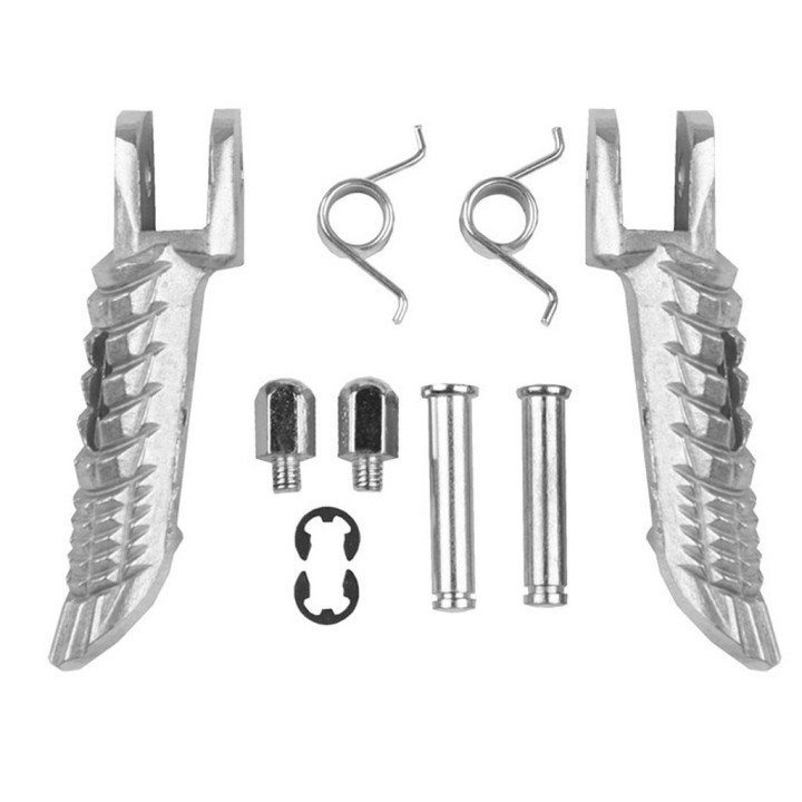 BIKETEC PARTS zestaw podnóżków (podnóżki) kierowcy kompletny z mocowaniami suzuki gsxr 600/750/1000 '01-14