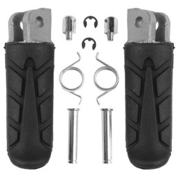 BIKETEC PARTS zestaw podnóżków (podnóżki) kierowcy kompletny z mocowaniami honda cbr 600 '95-98, ntv 650 '88-97, cb 750 '92-02,…