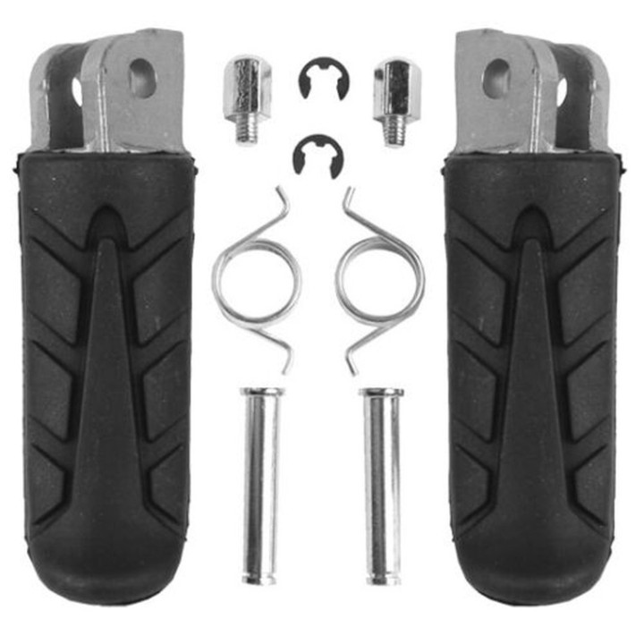 BIKETEC PARTS zestaw podnóżków (podnóżki) kierowcy kompletny z mocowaniami honda cbr 600 '95-98, ntv 650 '88-97, cb 750 '92-02,…