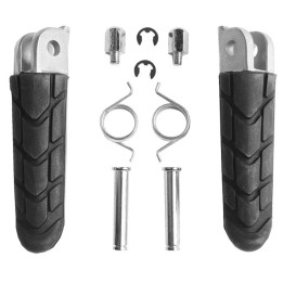 BIKETEC PARTS zestaw podnóżków (podnóżki) kierowcy kompletny z mocowaniami honda cbr 600 '99-06, vfr 800 '98-06, cbr 1100XX '97…