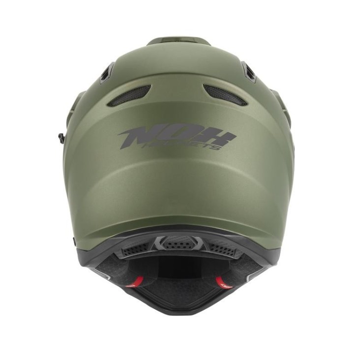 NOX KASK OFFROAD / TRAIL DUOSPORT (DUAL) N350 SOLID Z SZYBKĄ I BLENDĄ