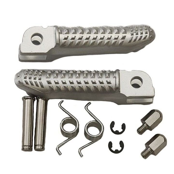 BIKETEC PARTS zestaw podnóżków (podnóżki) kierowcy kompletny z mocowaniami bmw s 1000RR '15-17