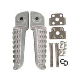Kierownice i osprzęt BIKETEC PARTS zestaw podnóżków (podnóżki) pasażera kompletny z mocowaniami kawasaki ZX-6R ninja '98-13, zx…