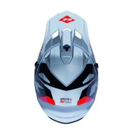 KENNY RACING CZĘŚCI ZAMIENNE DASZEK DO KASKU TRACK GRAPHIC SPEED BLACK RED