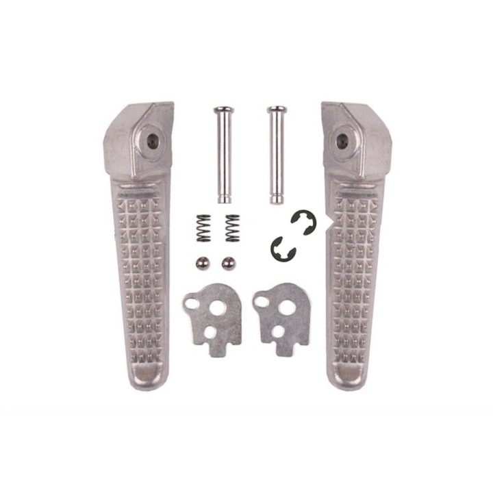 Kierownice i osprzęt BIKETEC PARTS zestaw podnóżków (podnóżki) pasażera kompletny z mocowaniami honda cb 400 '93-98, cbr 250 '8…