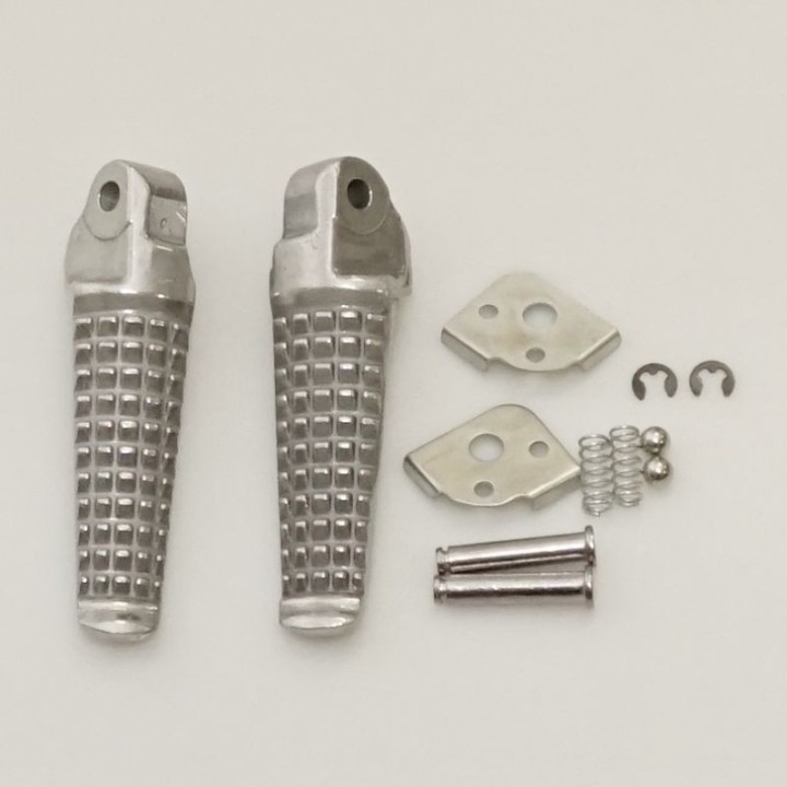 Kierownice i osprzęt BIKETEC PARTS zestaw podnóżków (podnóżki) pasażera kompletny z mocowaniami suzuki gsxr 600/750 '96-05, gsx…