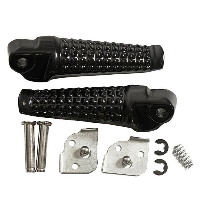 Kierownice i osprzęt BIKETEC PARTS zestaw podnóżków (podnóżki) pasażera kompletny z mocowaniami suzuki gsxr 600/750 '96-05, gsx…