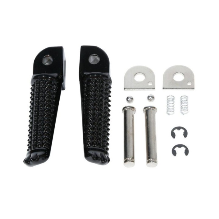 Kierownice i osprzęt BIKETEC PARTS zestaw podnóżków (podnóżki) pasażera kompletny z mocowaniami yamaha fzr 600 '94-95, yzf 600R…