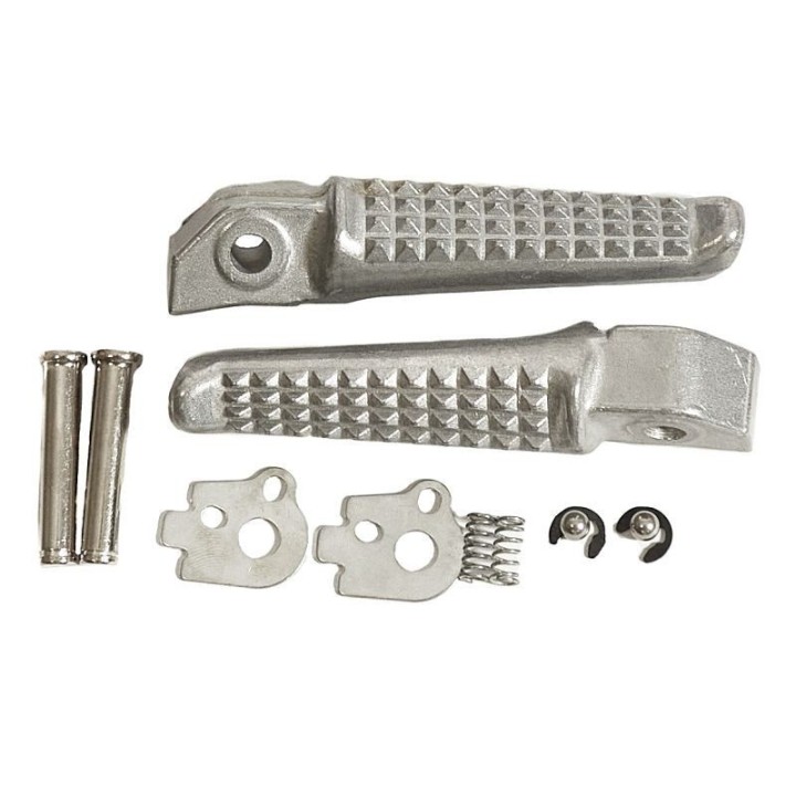 Kierownice i osprzęt BIKETEC PARTS zestaw podnóżków (podnóżki) pasażera kompletny z mocowaniami honda cb 1300 '03-12