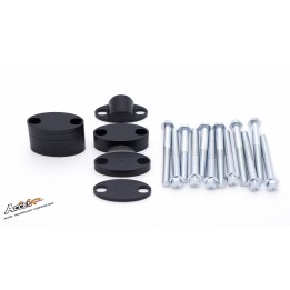 ACCEL mocowanie/podwyżki kierownicy (DÓŁ-28,6/GÓRA-28,6MM) (plasterki 18+5+10+6=39MM)