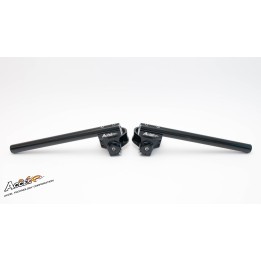 ACCEL kierownica dwuczęściowa regulowana street clip-on uchwyt 55MM