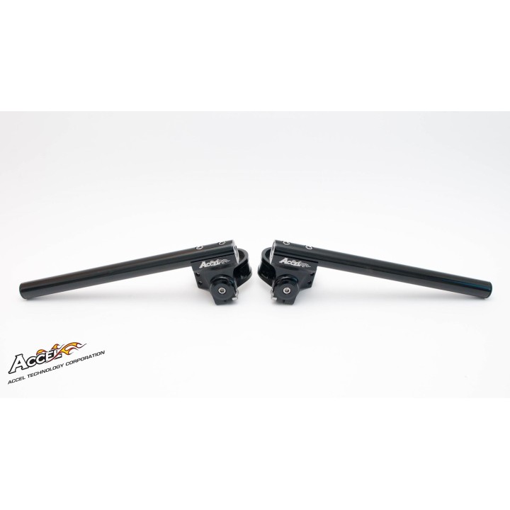 ACCEL kierownica dwuczęściowa regulowana street clip-on uchwyt 55MM