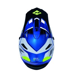 KENNY RACING CZĘŚCI ZAMIENNE DASZEK DO KASKU TRACK KID/JUNIOR/DZIECIĘCY GRAPHIC SPEED NEON BLUE