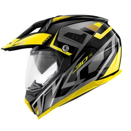 KAPPA KASK KV30 EVO GRAYER DUAL OFF ROAD Z SZYBĄ I BLENDĄ