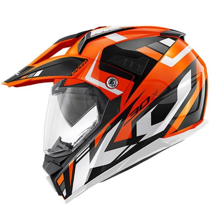 KAPPA KASK KV30 EVO GRAYER DUAL OFF ROAD Z SZYBĄ I BLENDĄ - WYCOFANY Z OFERTY