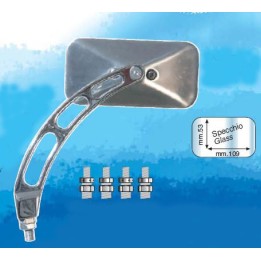 FAR lusterko uniwersalne aluminiowe polerowane (lewe/prawe)