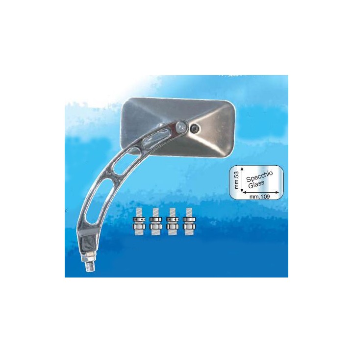 FAR lusterko uniwersalne aluminiowe polerowane (lewe/prawe)