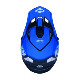 KENNY RACING CZĘŚCI ZAMIENNE DASZEK DO KASKU TRACK GRAPHIC FOCUS BLUE