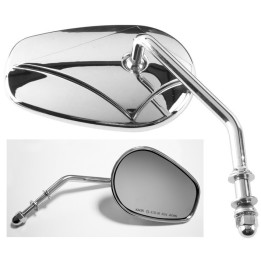 VICMA lusterko harley davidson 03 prawe, chrom gwint M10 (E412D)