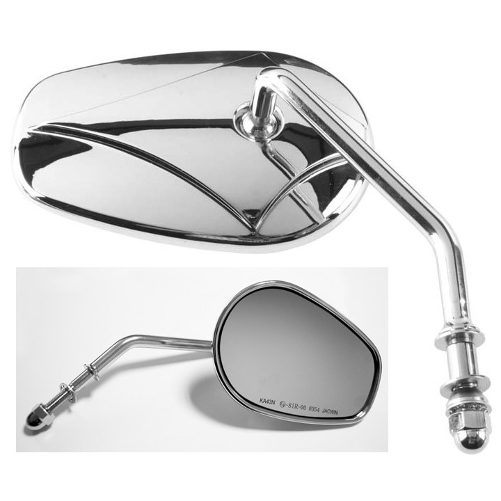 VICMA lusterko harley davidson 03 prawe, chrom gwint M10 (E412D)