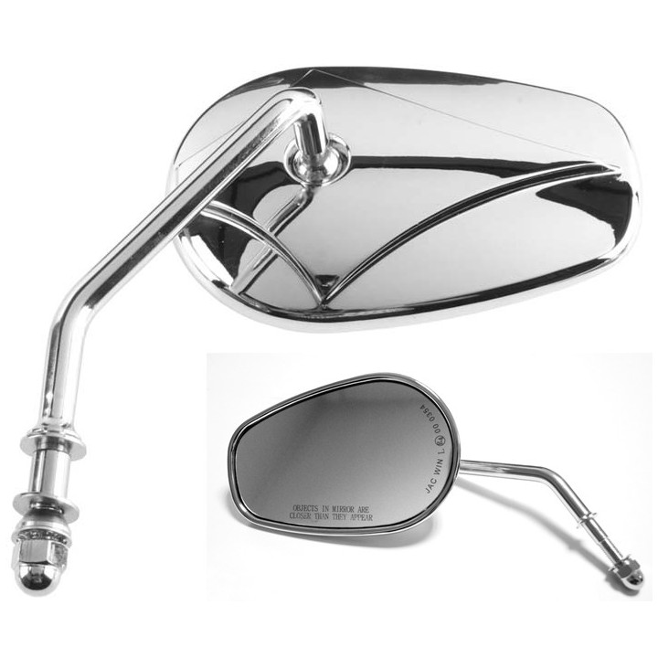 VICMA lusterko harley davidson 03 lewe, chrom, gwint M10 (E412I)