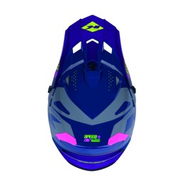 KENNY RACING CZĘŚCI ZAMIENNE DASZEK DO KASKU TRACK KID/JUNIOR/DZIECIĘCY TRACK GRAPHIC SPEED PURPLE PINK