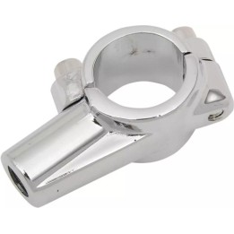 EMGO uchwyt lusterka z obejmą na kierownicę chromowany 22MM (7/8") (otwór 10MM)