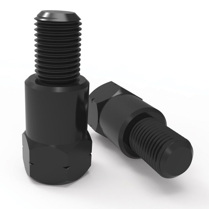 OXFORD adapter do lusterek uniwersalnych reverse 10-10MM gwint lewy/prawy x1 prawy/prawy x1 (2 szt w zestawie)