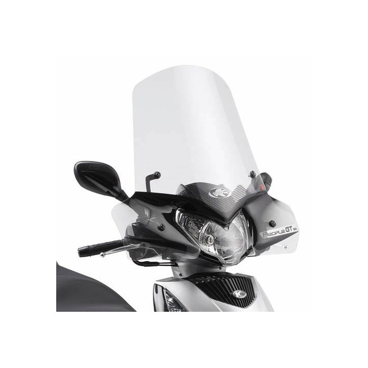 Nadwozie – pozostałe KAPPA SZYBA KYMCO People GTi 125/200/300 '10-'20 53 x 72 PRZEZROCZYSTA - POTRZEBNE MOCOWANIE A443AK