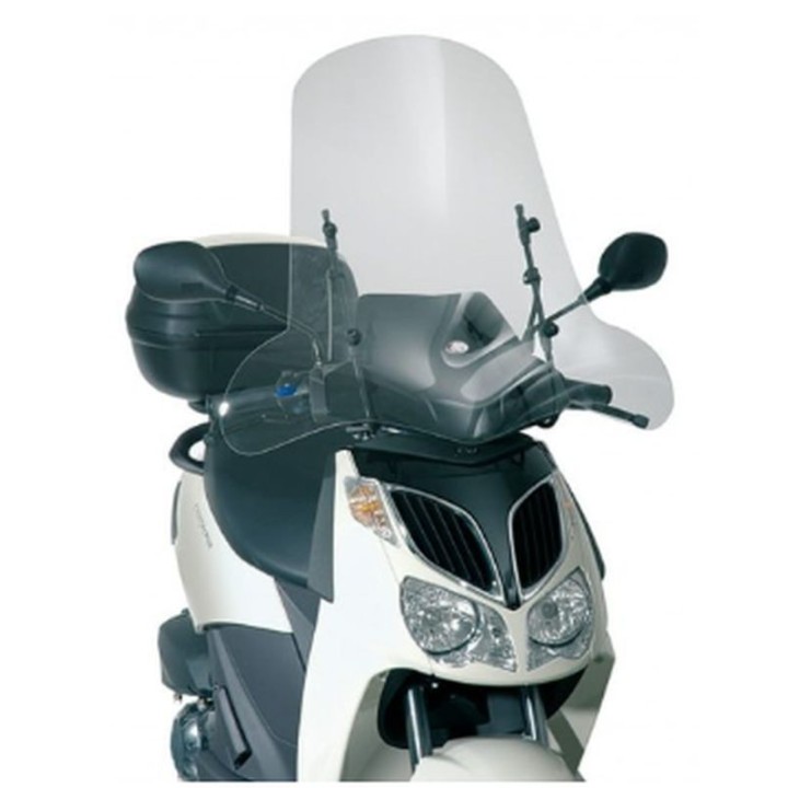 Nadwozie – pozostałe KAPPA szyba kymco / sym / peugeot / yamaha / aprilia / honda przezroczysta 66 x 67 cm - bez mocowań