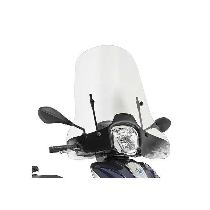 Nadwozie – pozostałe KAPPA SZYBA PIAGGIO Medley 125-150 (16-19) 46,5 x 67 CM PRZEZROCZYSTA - POTRZEBNE MOCOWANIE A5606AK