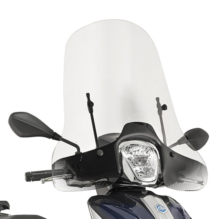 Nadwozie – pozostałe KAPPA SZYBA PIAGGIO Medley 125-150 (16-19) 46,5 x 67 CM PRZEZROCZYSTA - POTRZEBNE MOCOWANIE A5606AK