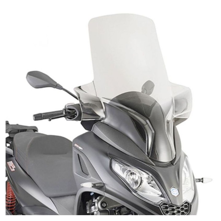 Nadwozie – pozostałe KAPPA szyba piaggio MP3 300 hpe '19-'24 84 x 69 cm przezroczysta