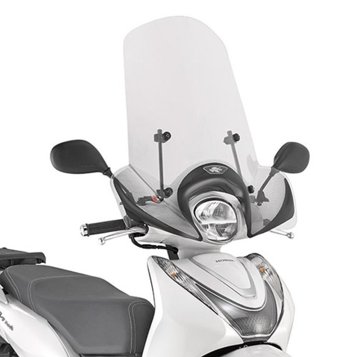 Nadwozie – pozostałe KAPPA szyba honda sh mode 125 '21-'25 51 x 66 cm przezroczysta - potrzebne mocowanie A1193AK
