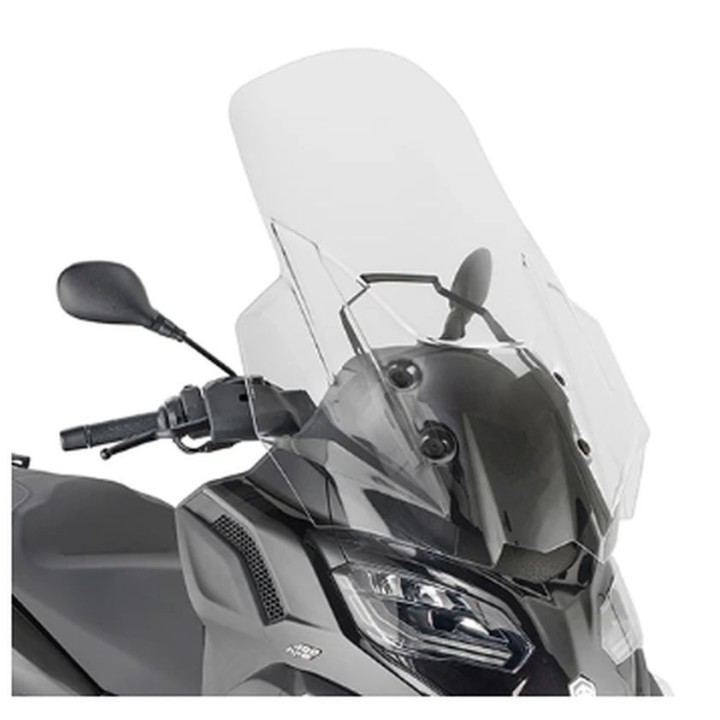 Nadwozie – pozostałe KAPPA szyba piaggio MP3 hpe 400/400 SPORT/530 exclusive '22-'25, 71,5 x 65 cm (wys. x szer.) przezroczysta