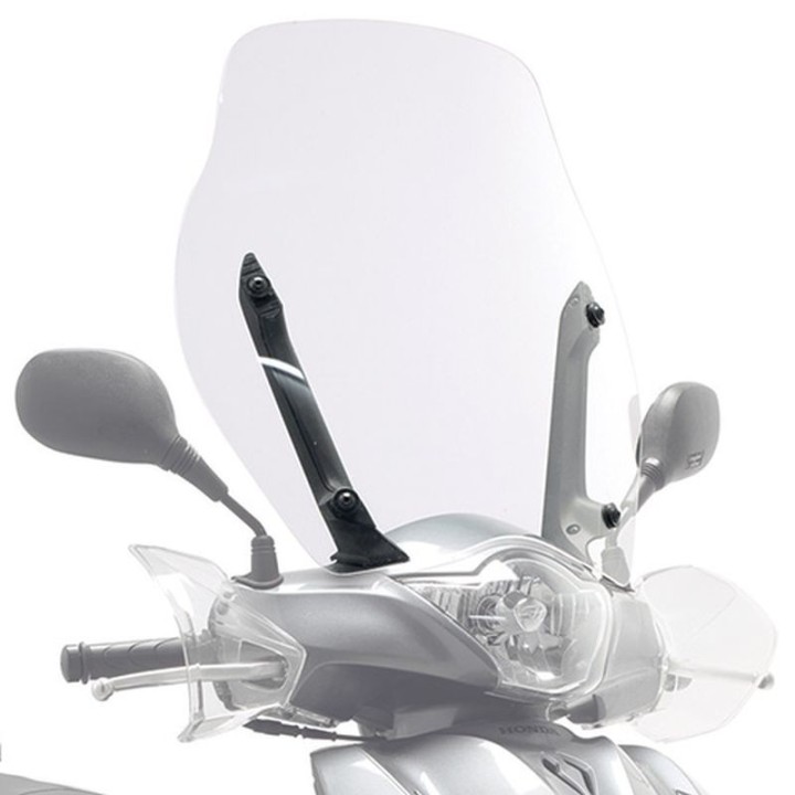 Nadwozie – pozostałe KAPPA szyba honda sh 125I/150I '12-'16 (53 x 50CM) przezroczysta