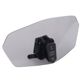 Nadwozie – pozostałe OXFORD windshield deflektor regulowany na szybę przyciemniany (dymiony) (smoked) 260 x 125MM