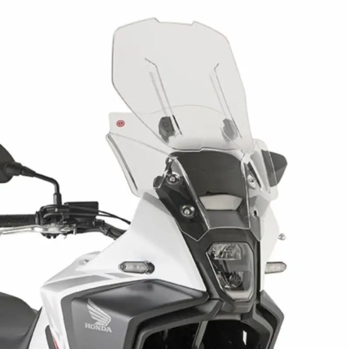 Nadwozie – pozostałe KAPPA szyba honda nx 500 '24-'25, (max 53,5 x 45 cm) regulowana airflow (12 cm zakres regulacji) przezrocz…