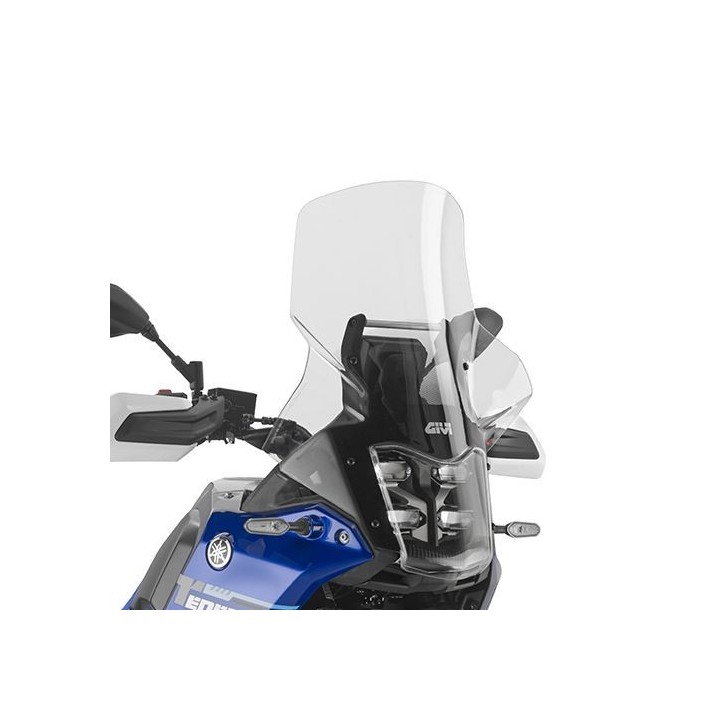 Nadwozie – pozostałe KAPPA 2026/01 szyba yamaha tenere 700 '25-'26 (62,5 x 44,5 cm) z osłoną przedniego reflektora przezroczyst…