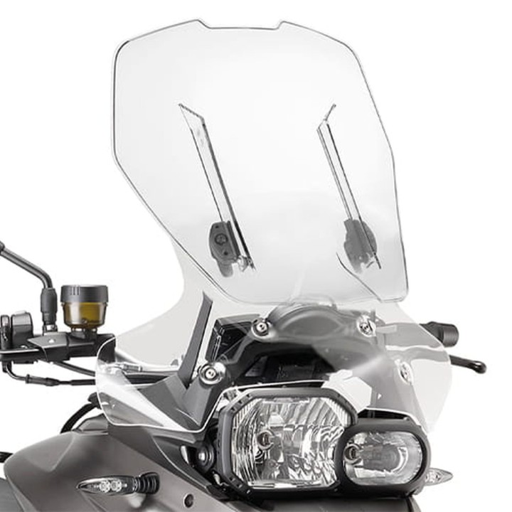 Nadwozie – pozostałe KAPPA szyba bmw f 700 gs '13-'17 regulowana airflow przezroczysta (wys. 53CM x szer. 51CM)