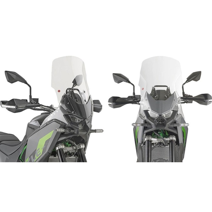 Nadwozie – pozostałe KAPPA 2026/06 szyba kawasaki kle 500 / se '26-, (46 x 39 cm) przezroczysta
