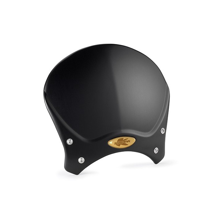 Nadwozie – pozostałe KAPPA szyba uniwersalna cafe racer aluminium czarna 20,5 x 26,5 cm - potrzebne mocowania (al.a) pod dany m…