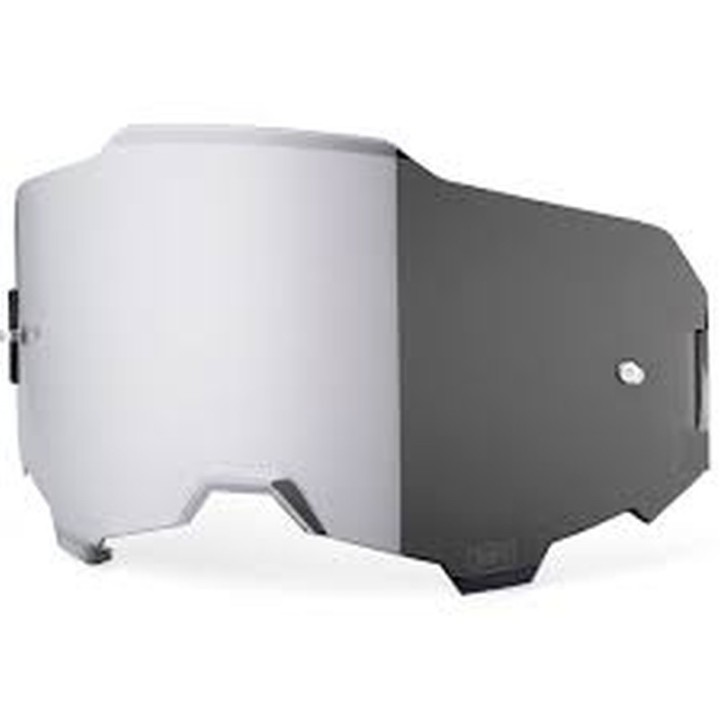 100 PROCENT ARMEGA / ARMATIC REPLACEMENT MIRROR SILVER LENS - SZYBA/SZYBKA/SZYBKA DO GOGLI ARMEGA / ARMATIC