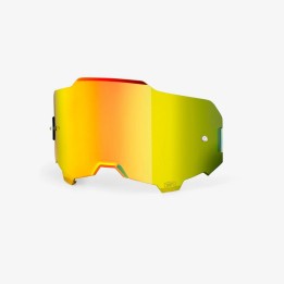 100 PROCENT ARMEGA / ARMATIC REPLACEMENT MIRROR GOLD LENS - SZYBA/SZYBKA/SZYBKA DO GOGLI ARMEGA / ARMATIC
