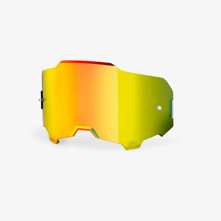 100 PROCENT ARMEGA / ARMATIC REPLACEMENT MIRROR GOLD LENS - SZYBA/SZYBKA/SZYBKA DO GOGLI ARMEGA / ARMATIC