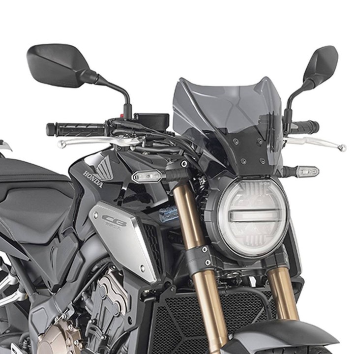 Nadwozie – pozostałe KAPPA szyba honda cb 1000R '18-'20, cb 650R '19-'25, benelli 502C '19-'25, cf moto 700CL '21-'25,YAMAHA mt…