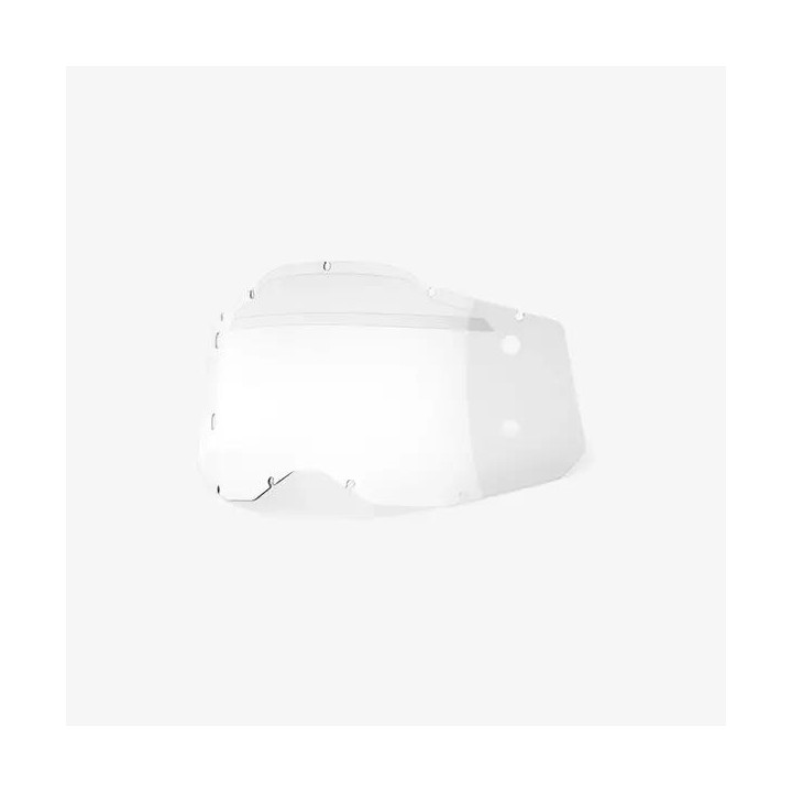 100 PROCENT RC2/AC2/ST2 FORECAST REPLACEMENT LENS - CLEAR,SZYBA/SZYBKA DO GOGLI Z SYSTEMEM FORECAST ROLL-OFF RACECRAFT 2/ ACCURI
