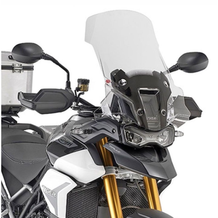 Nadwozie – pozostałe KAPPA szyba triumph tiger 900 rally '20-'21 tiger 900 '20-'23 przezroczysta 59X48 cm (wys. x szer.) wyższa…
