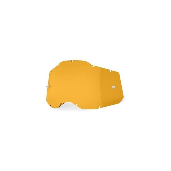100 PROCENT RC2/AC2/ST2 REPLACEMENT LENS - PERSIMMON - SZYBA/SZYBKA DO GOGLI POJEDYNCZA RACECRAFT 2/ ACCURI 2/ STRATA 2
